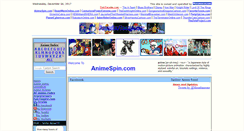 Desktop Screenshot of animespin.com
